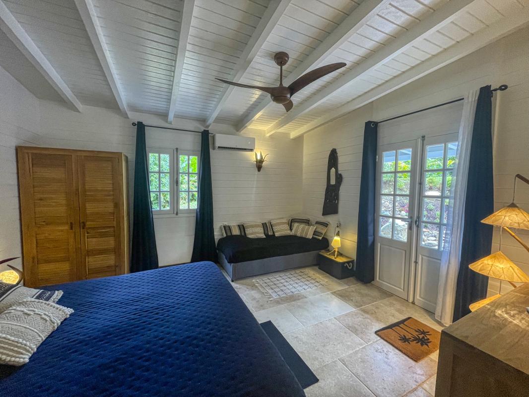 35. Location villa piscine proche plage Deshaies Guadeloupe_Chambre 2